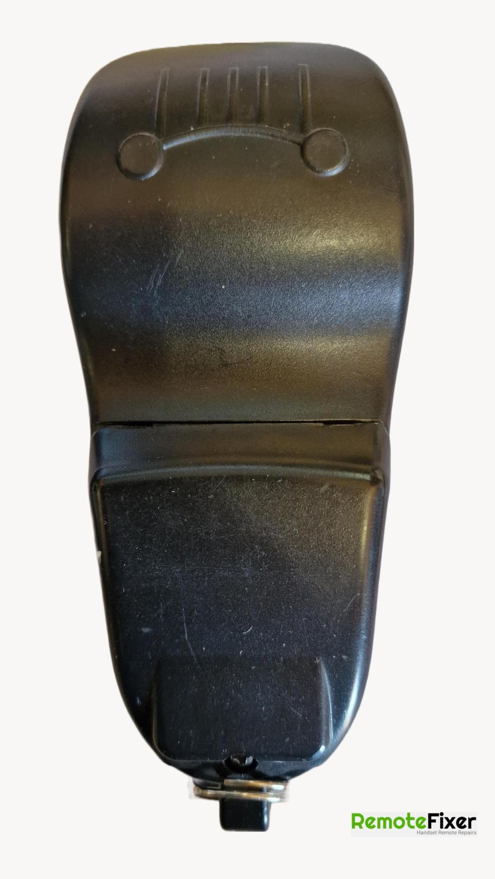 purple line Enduro EM103 Remote Control - Back Image
