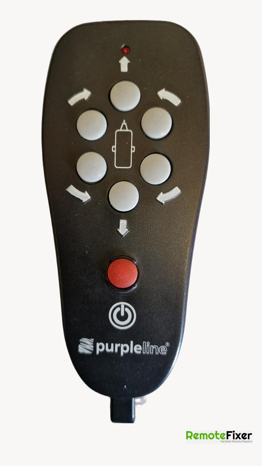purple line Enduro EM103 Remote Control - Front Image