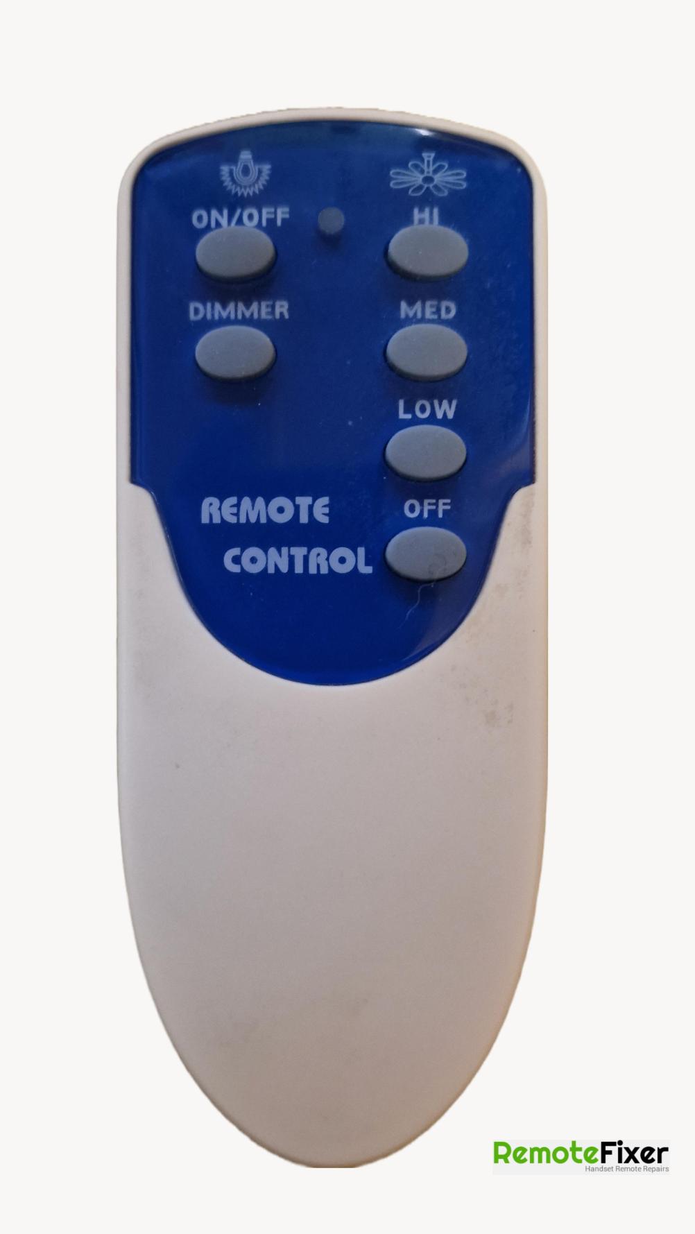 Zhongshan ID8 Remote Control - Front Image