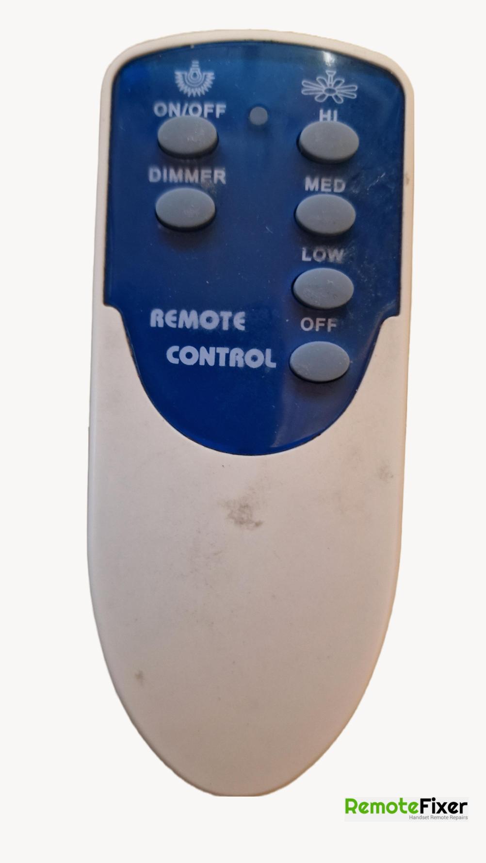 ID8  Remote Control - Front Image