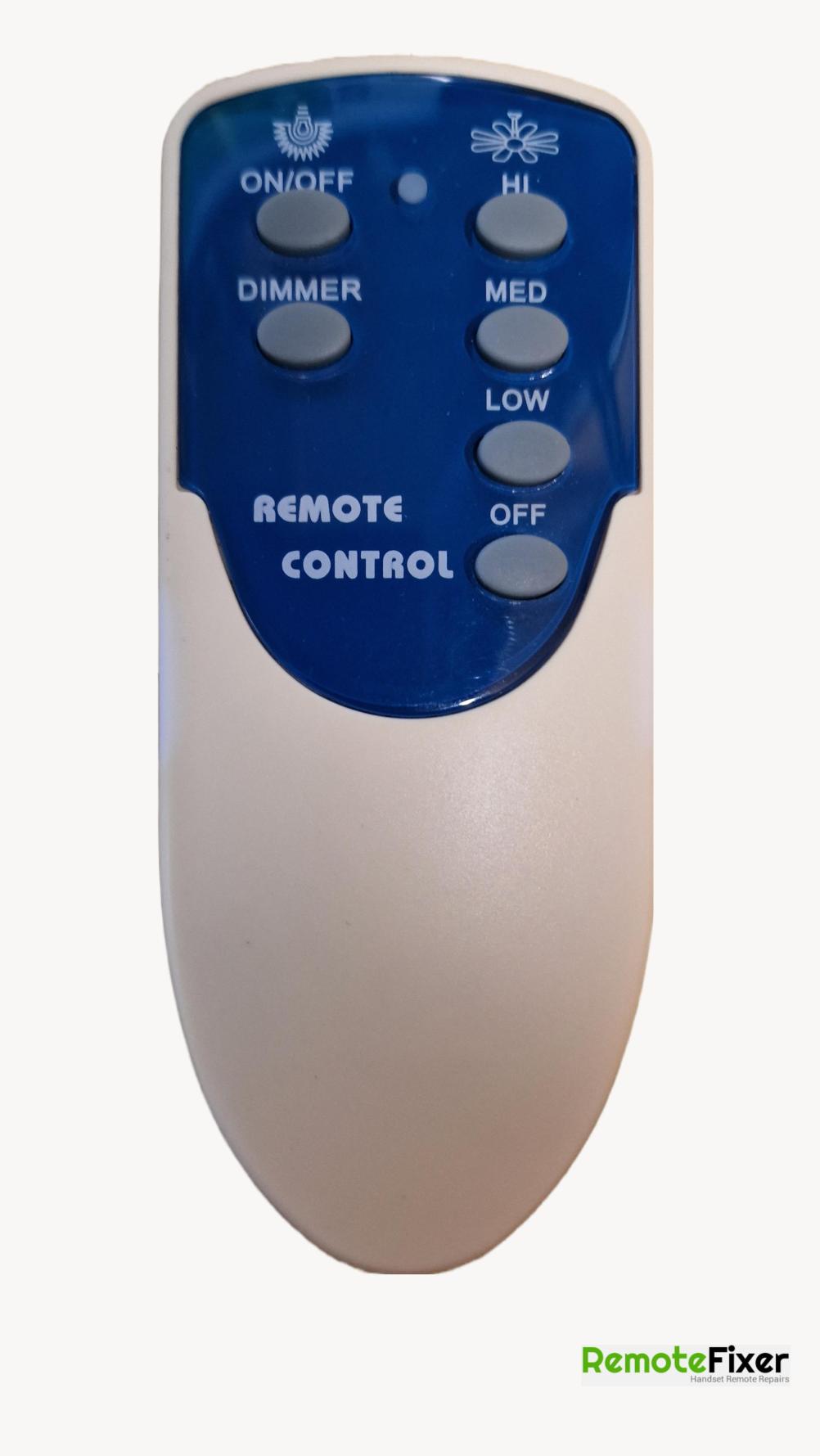 ID8  Remote Control - Front Image