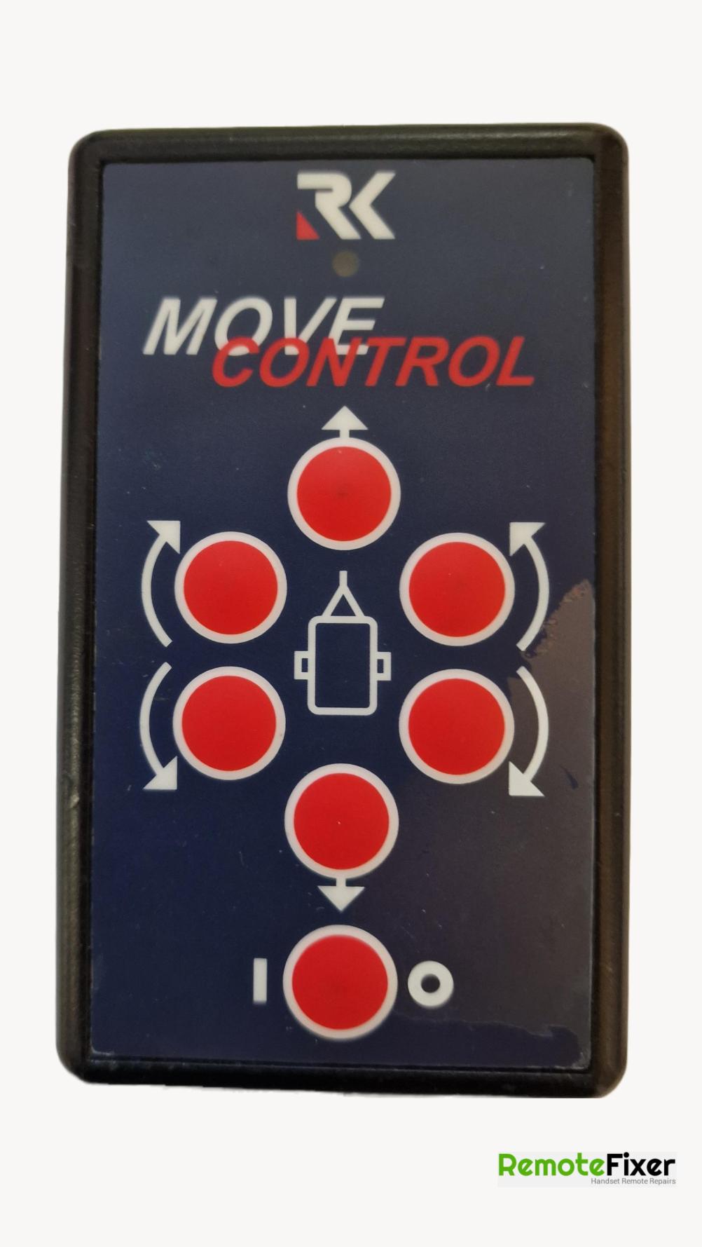 RK move control 527-0521 Remote Control - Front Image