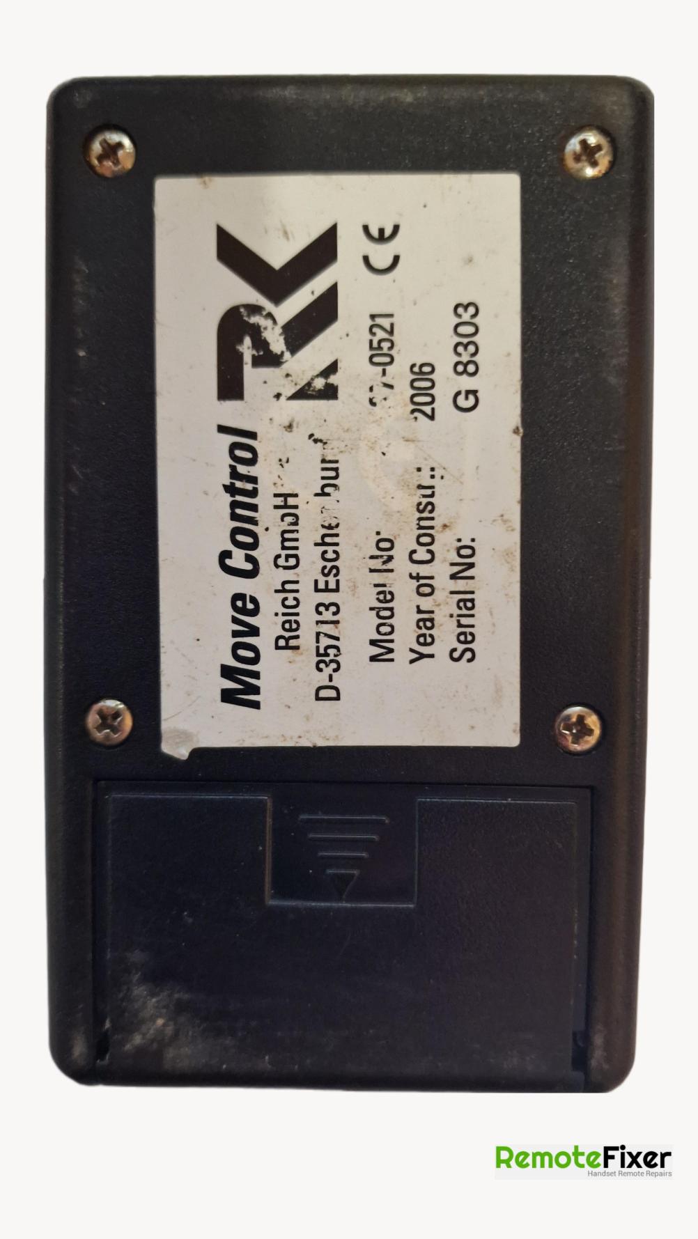 Reich   Remote Control - Back Image