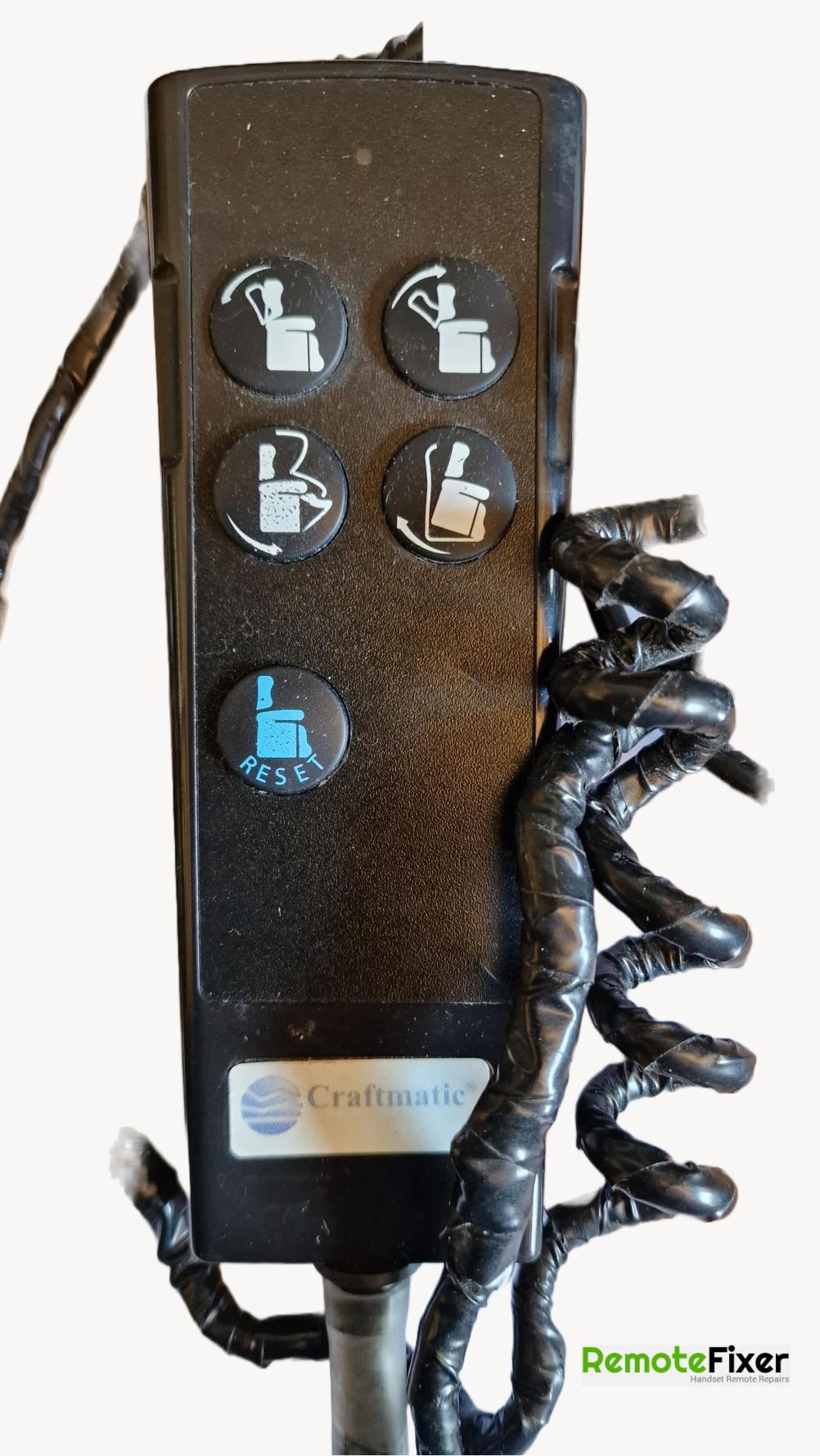 Craftmatic 5 Button Remote Control - Front Image