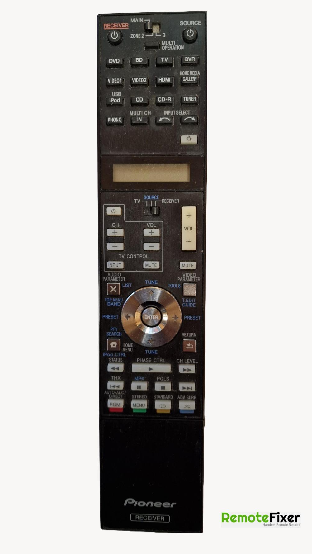 Pioneer  AD7540 Remote Control - Front Image