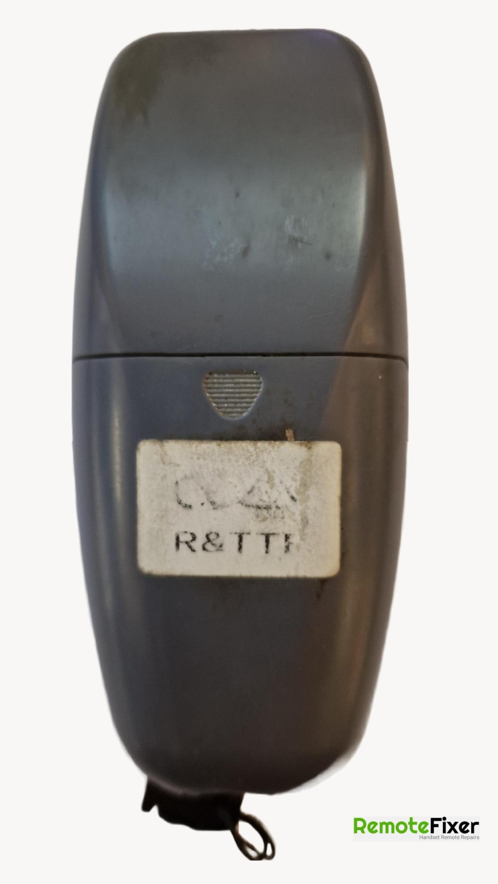 Quattro   Remote Control - Back Image