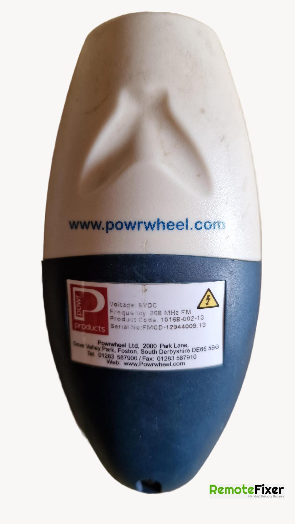 Powertouch  Remote Control - Back Image