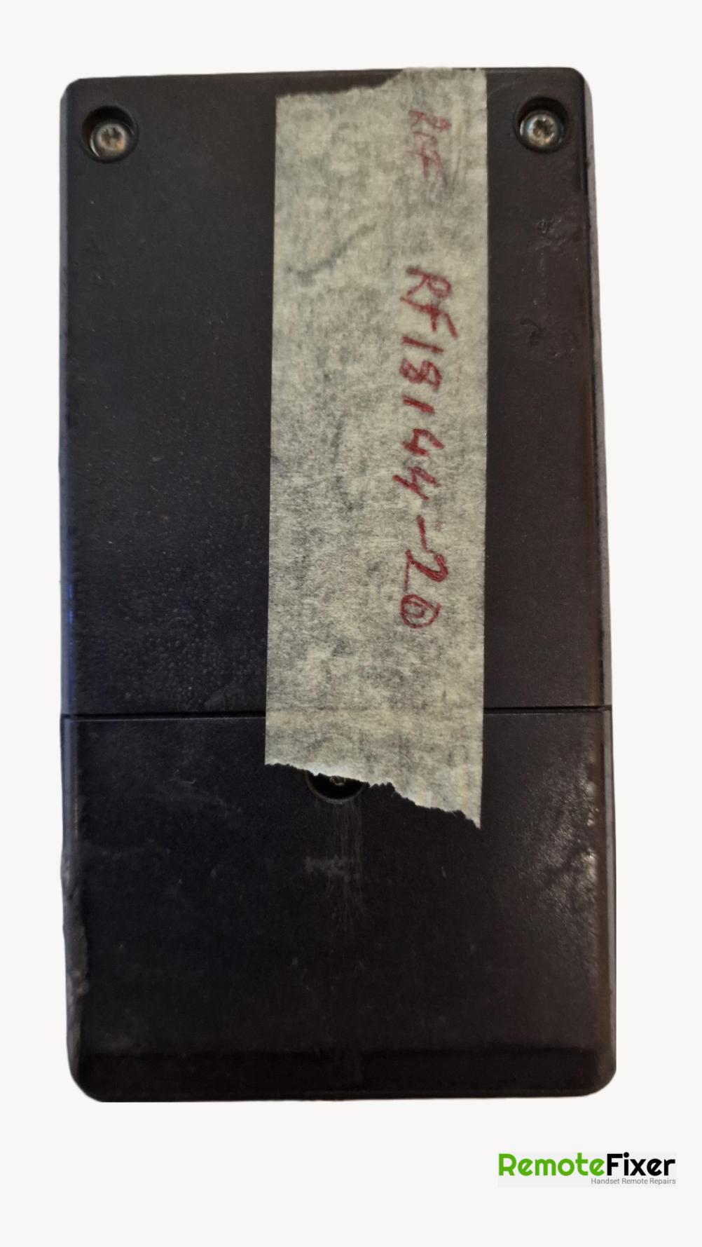 Tecalemit Remote Control - Back Image