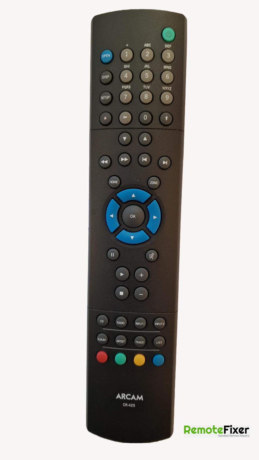 ARCAM  Remote Control - Front Image