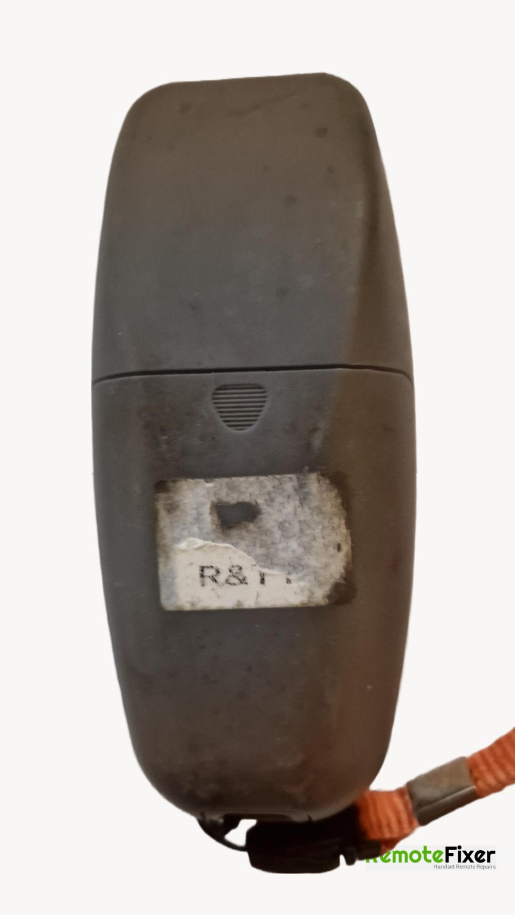Quattro Enduro   Remote Control - Back Image