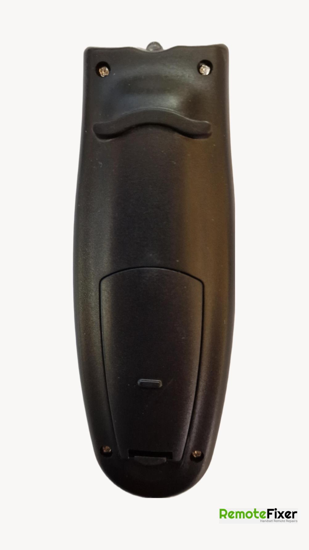 DRU METRO 80e  Remote Control - Back Image