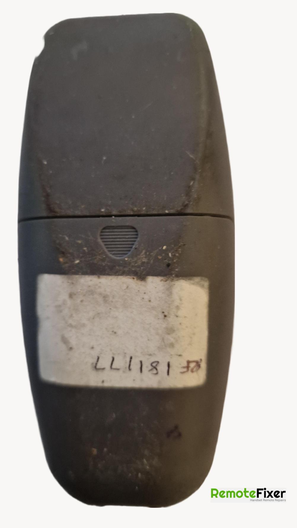 Quattro  motor mover  Remote Control - Back Image