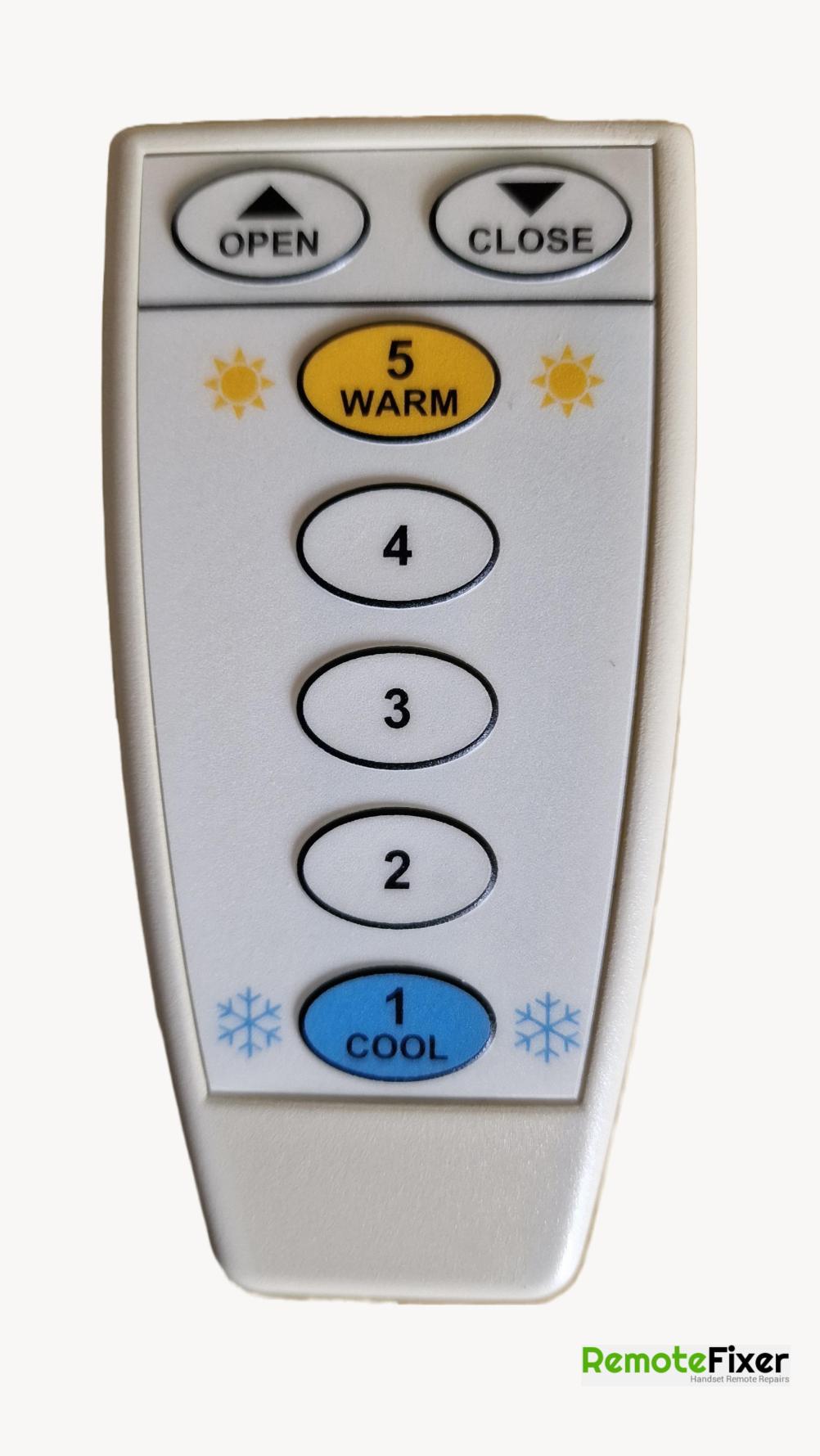 Ventaer  394602 Remote Control - Front Image