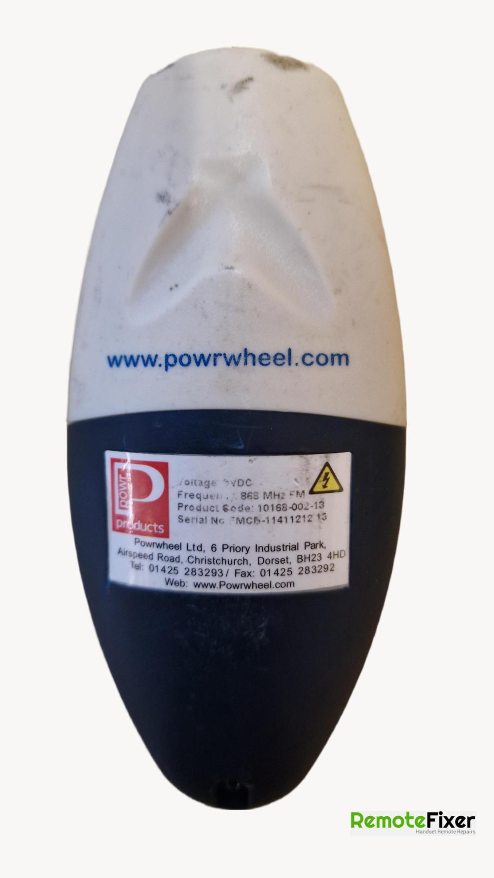 Powrtouch   Remote Control - Back Image
