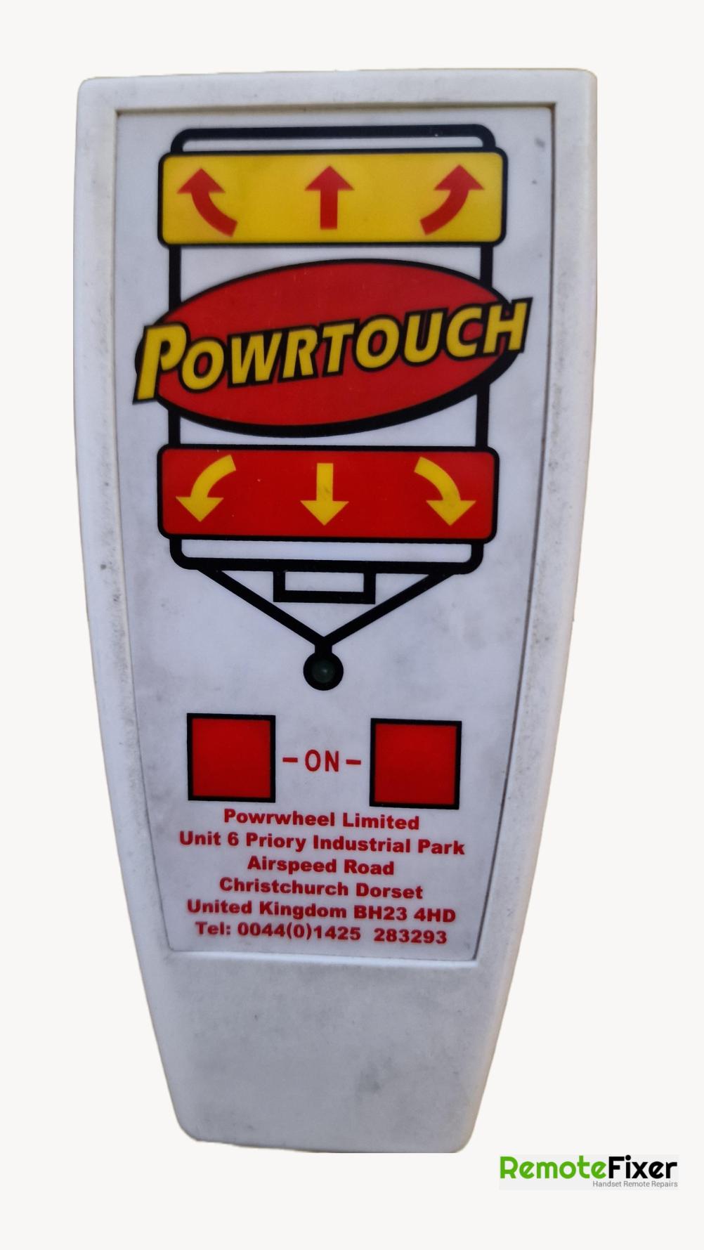 Powertouch  Remote Control - Front Image