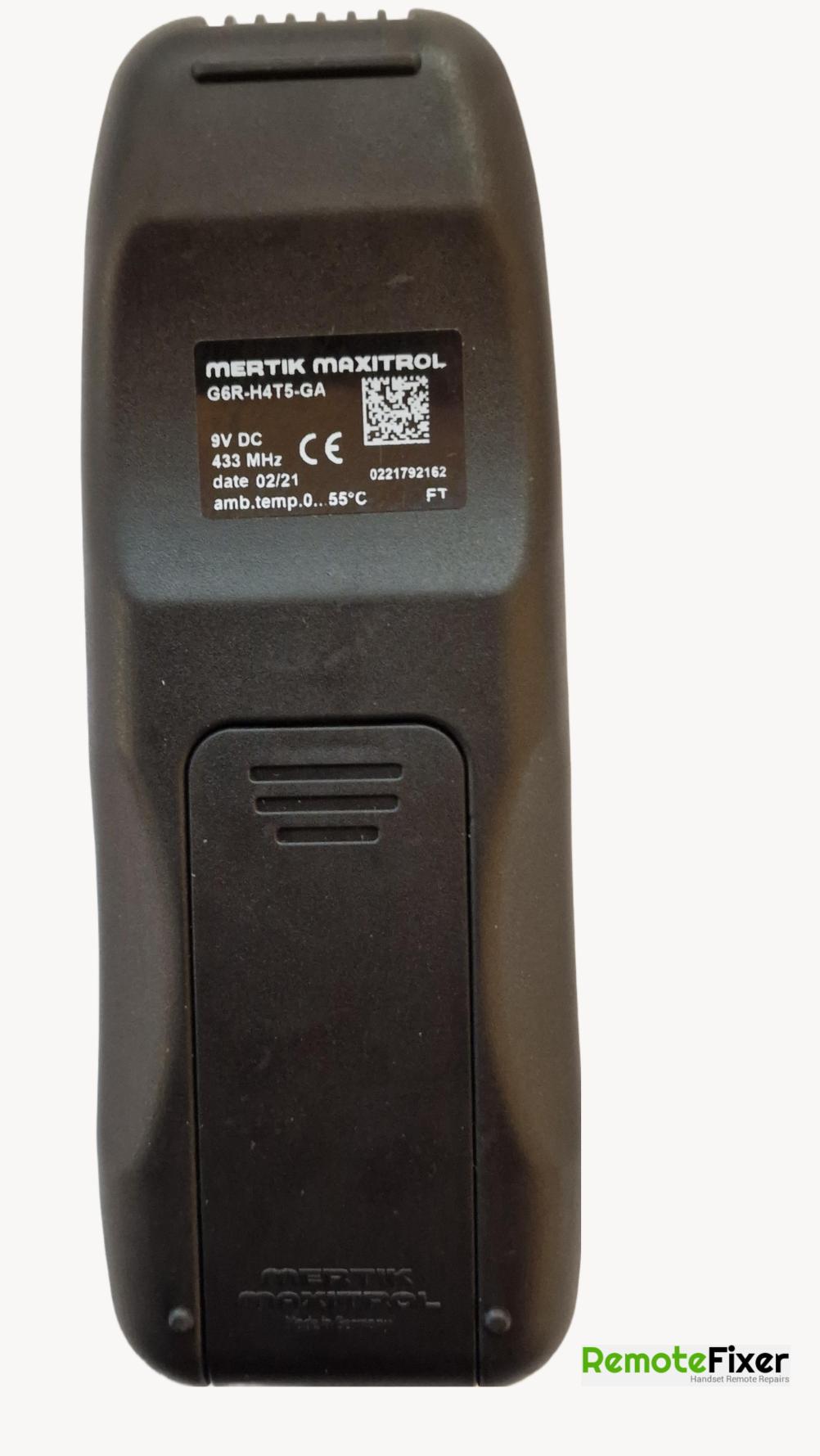 Gazco G6R-H4T5-GA Remote Control Repair