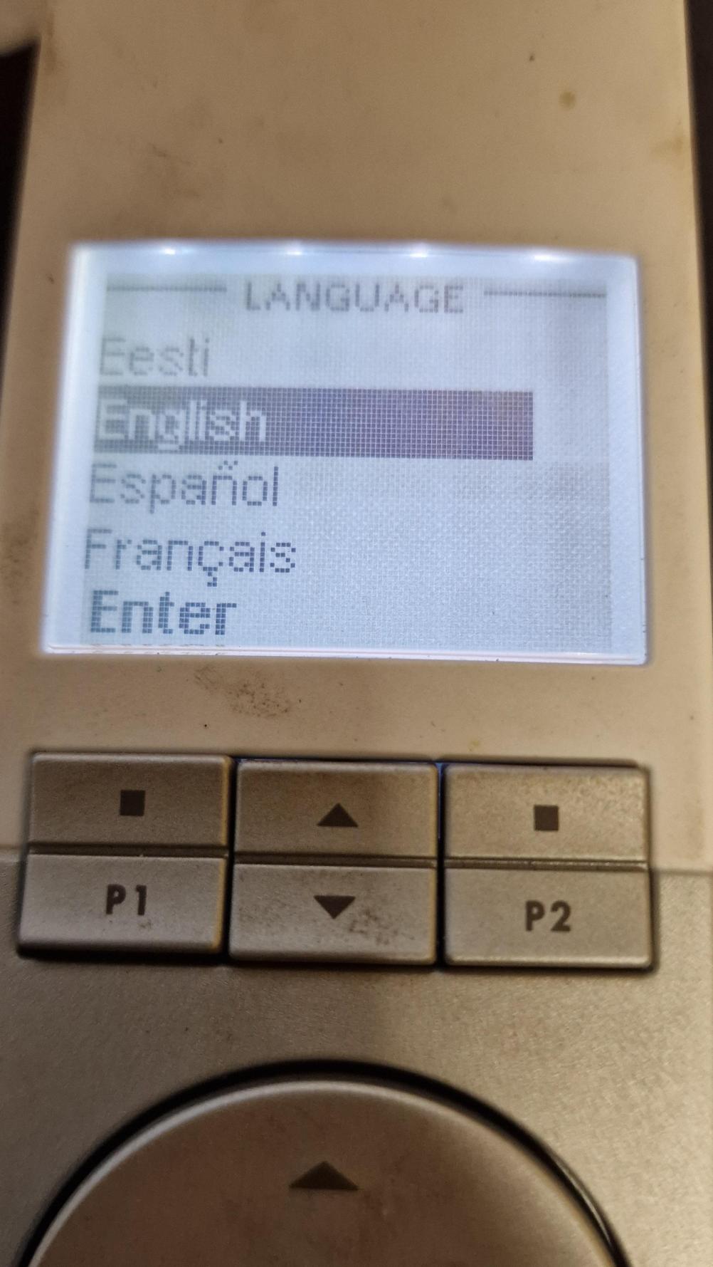 Velux   Remote Control - Inside Image
