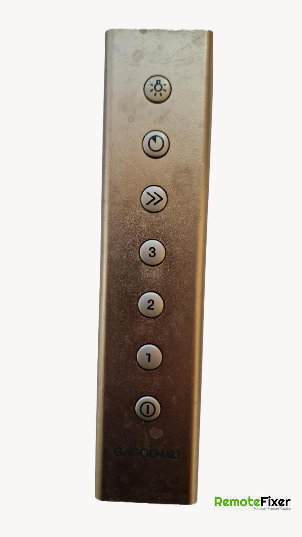Gaggenau Cooker Hood Remote Control - Front Image