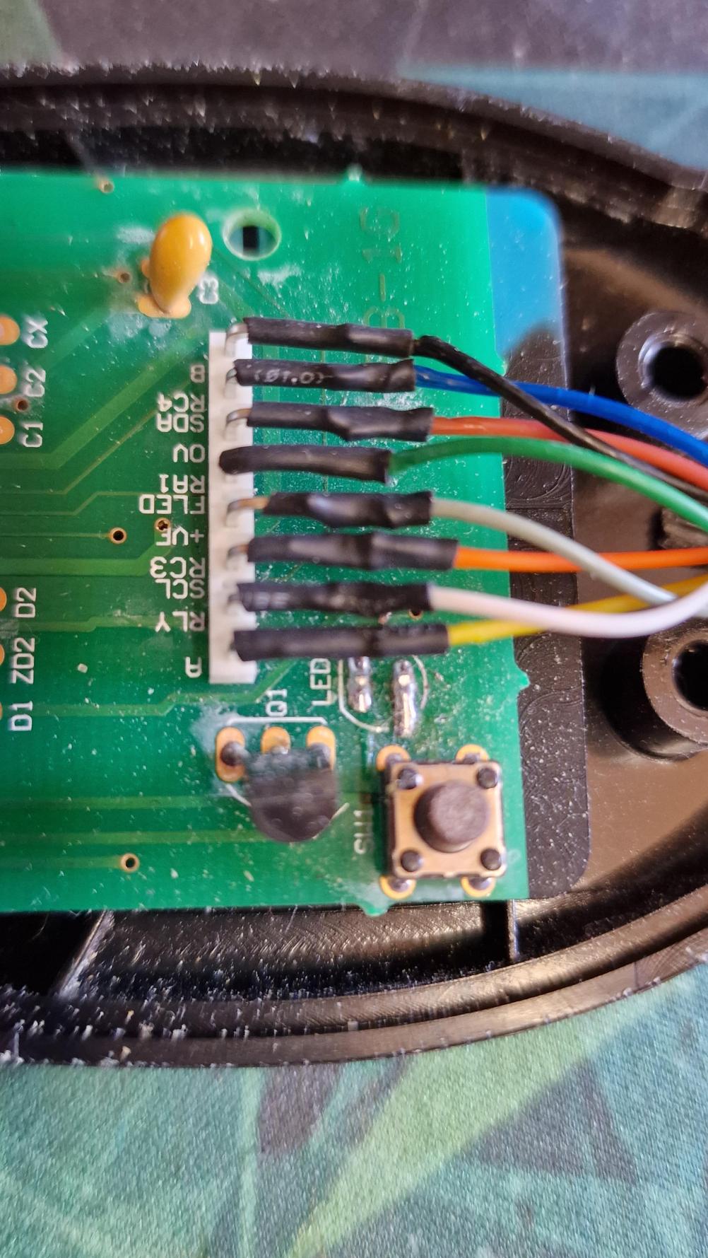 Adjustamatic  Remote Control - Inside Image