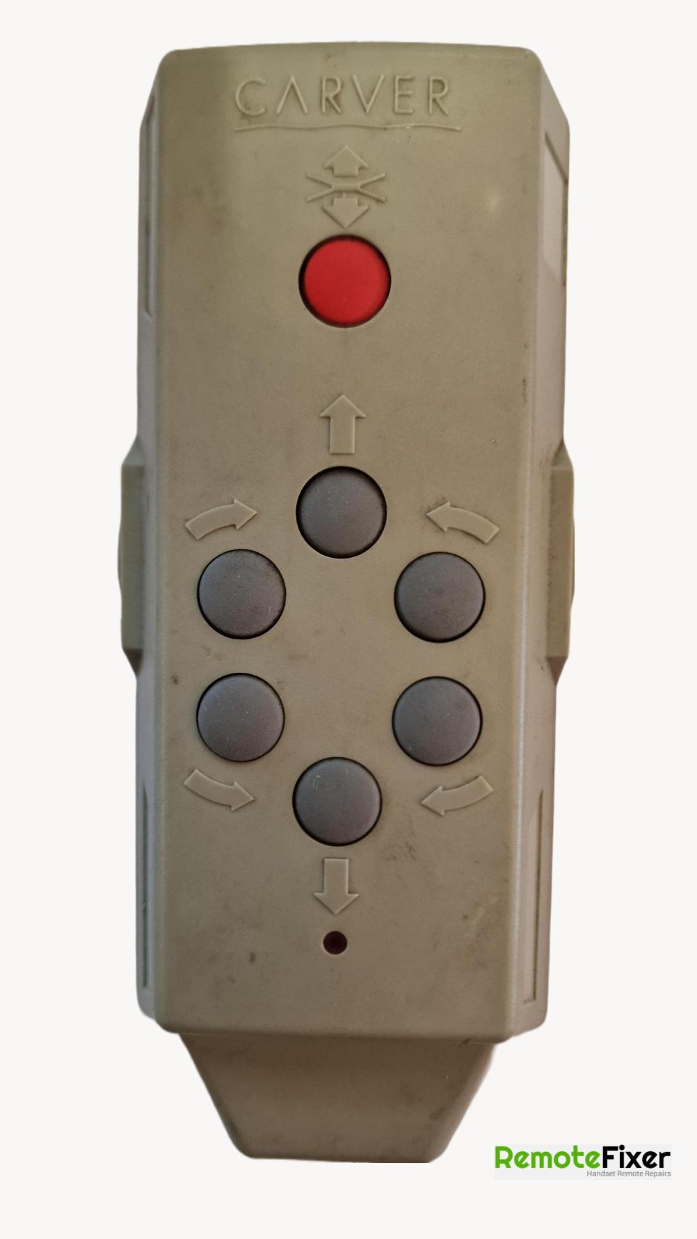 Carver Remote Control Repair