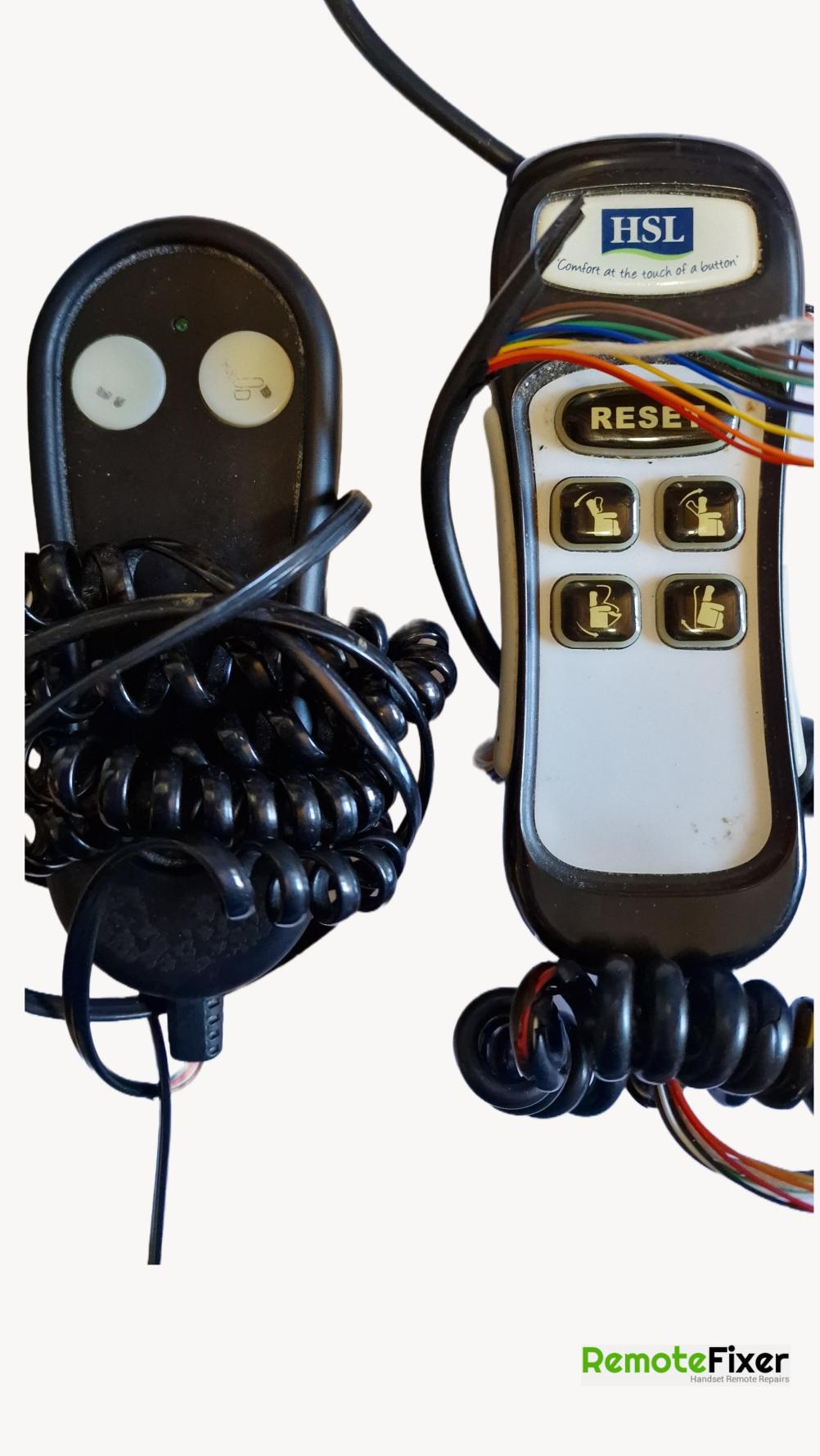 HSL and unkown  Remote Control - Front Image