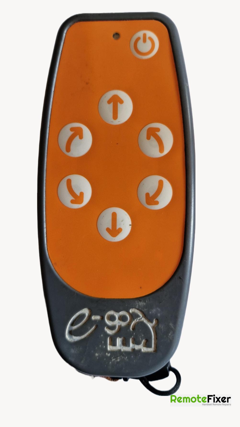 E-go 0309 Remote Control - Front Image