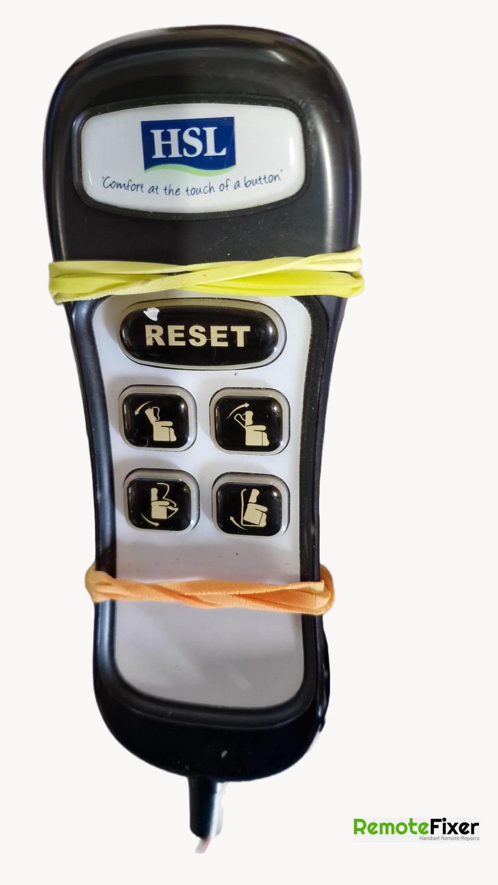 Celebrity 5 button ,8 pin chair Remote Control - Front Image