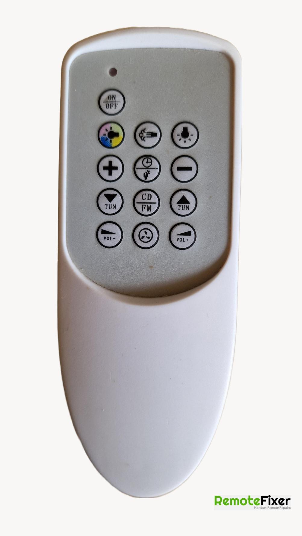 Saninova Eden  Remote Control - Front Image