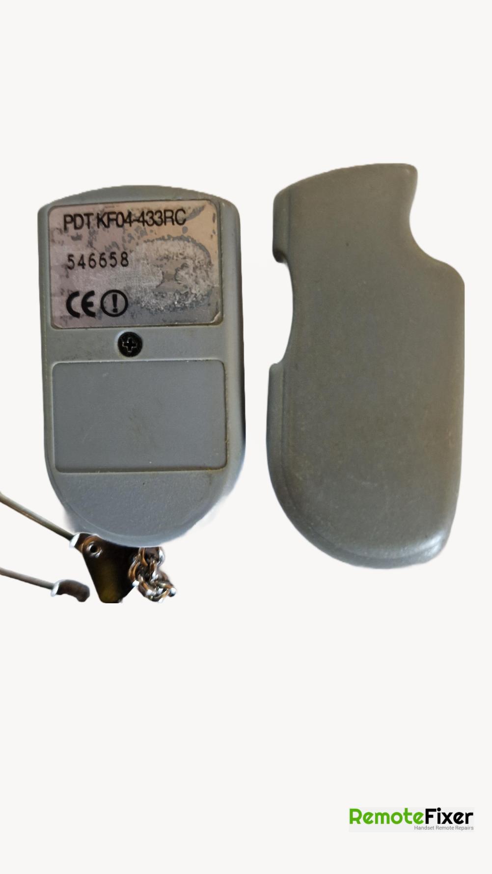 Rollertec  V5 Remote Control - Back Image
