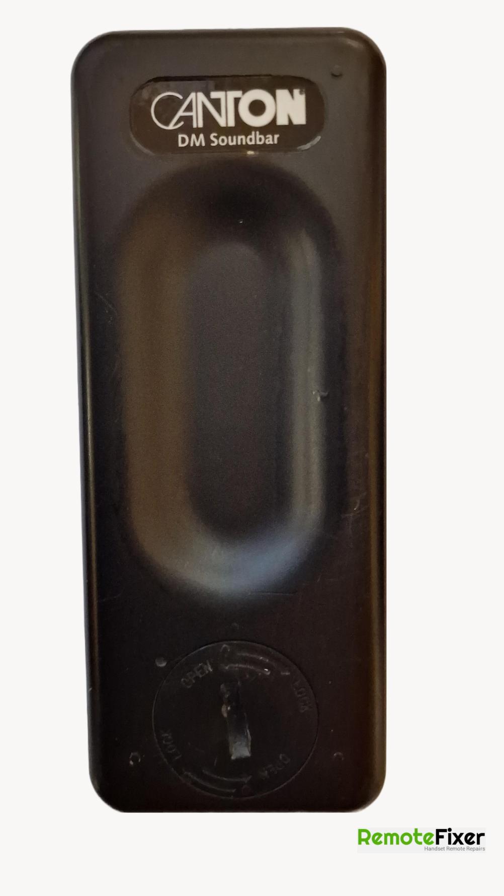 Canton DM55 Remote Control - Back Image