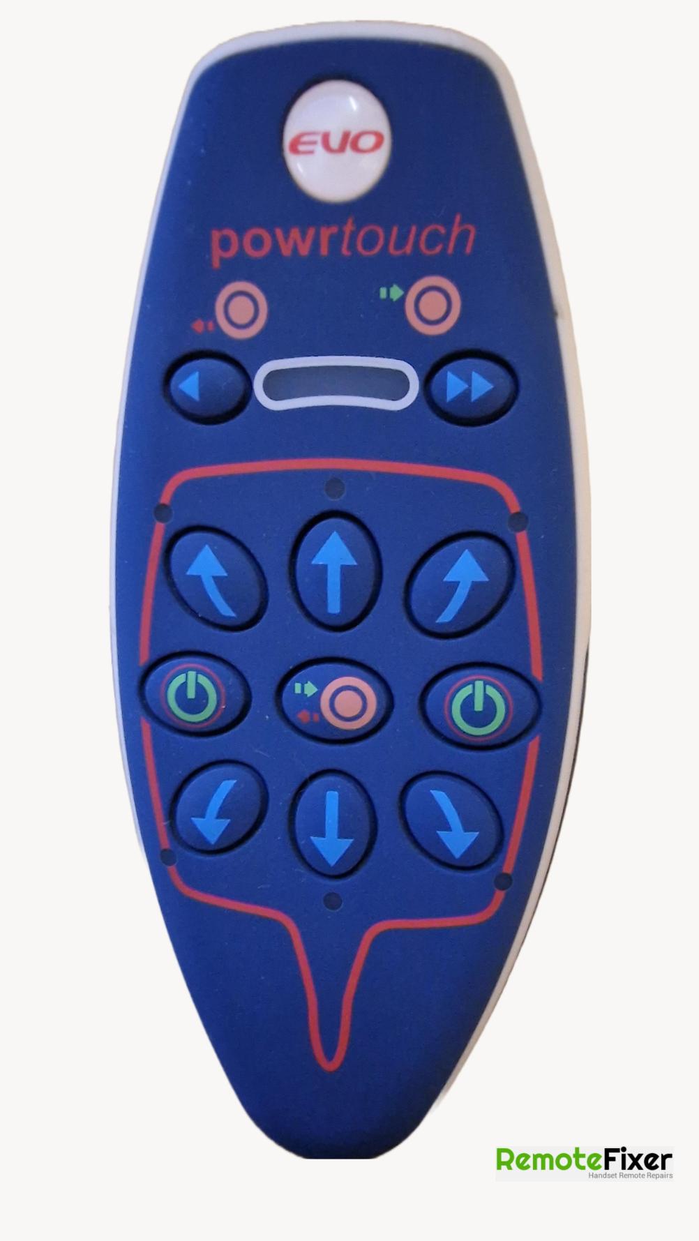 Powrtouch Evolution   Remote Control - Front Image