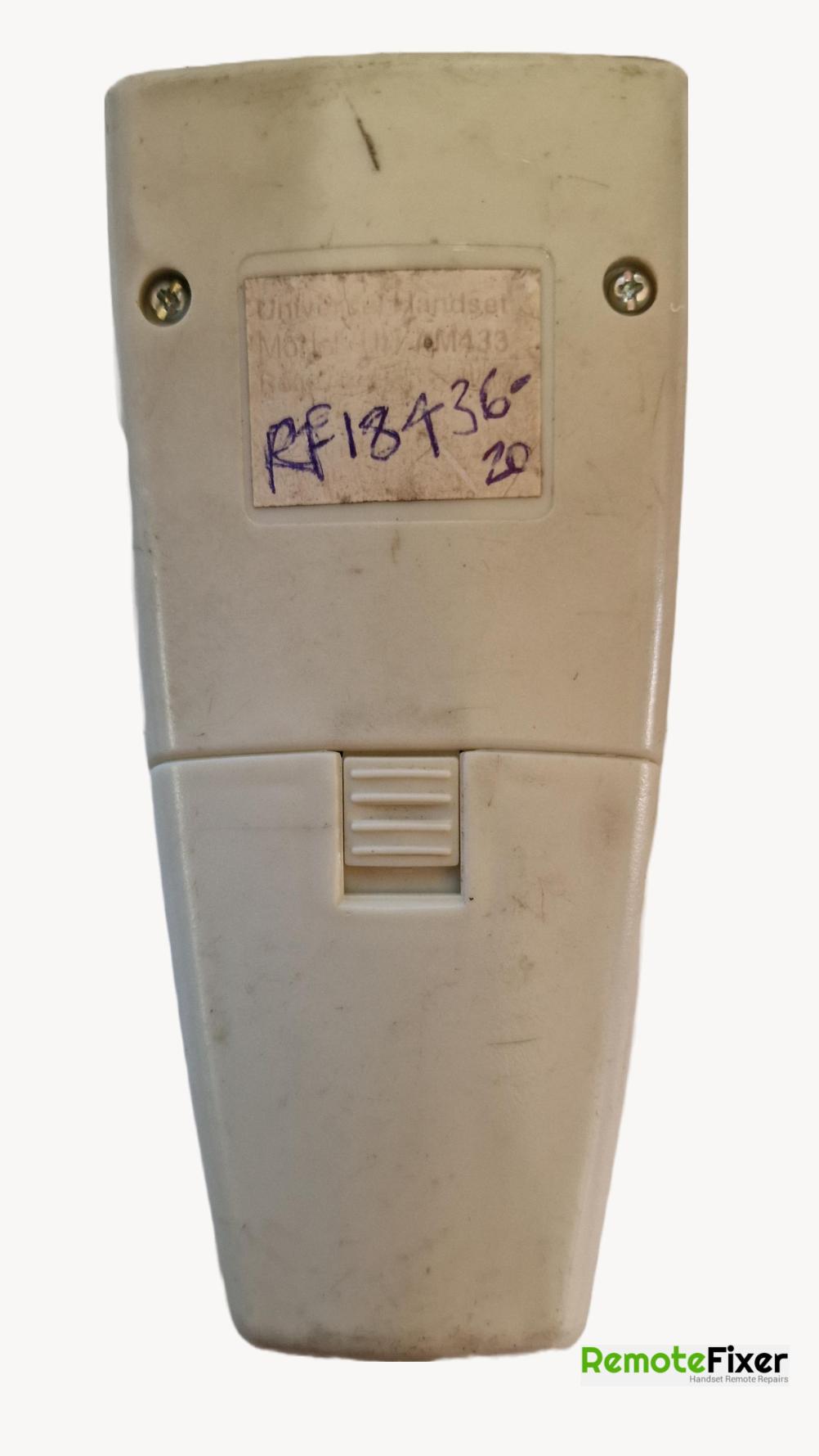 Truma Clone  Remote Control - Back Image