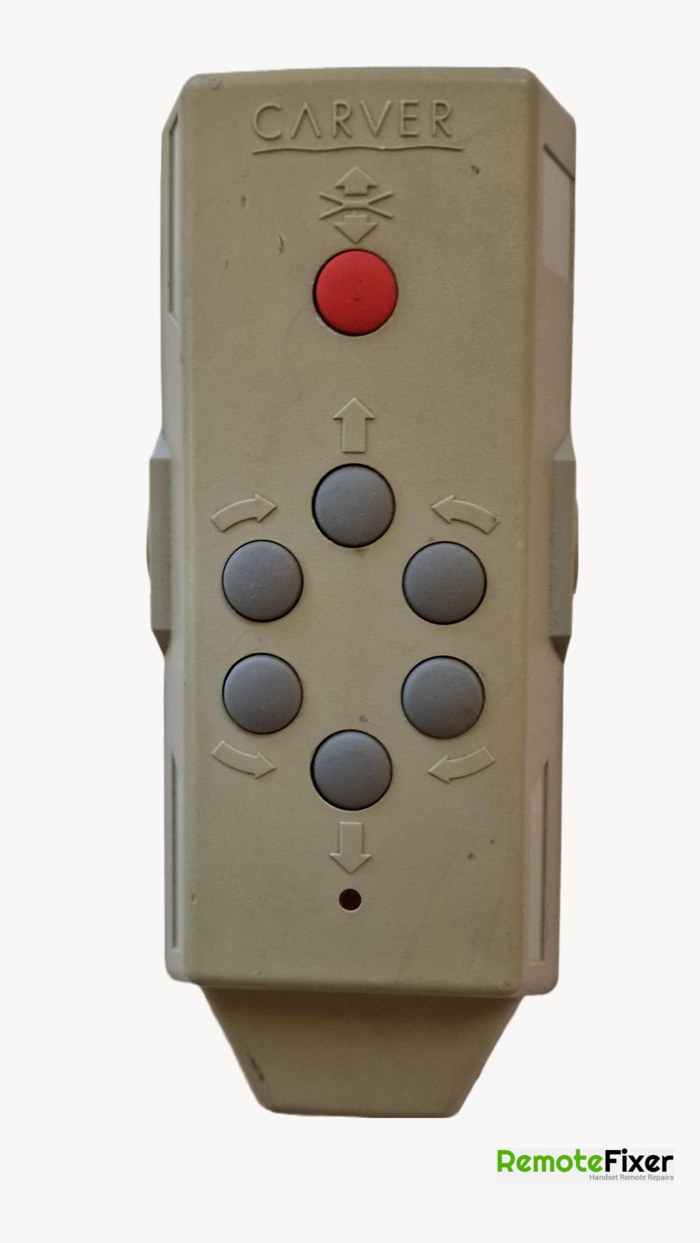 Carver  Remote Control - Front Image