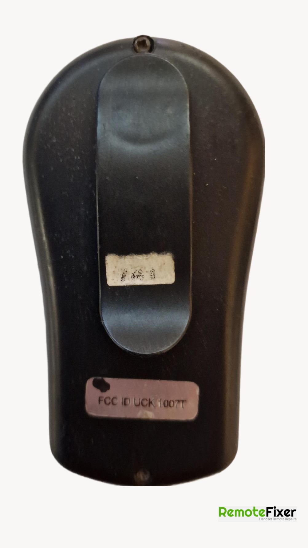 Radiometrix TX3A-914-64  Remote Control - Back Image