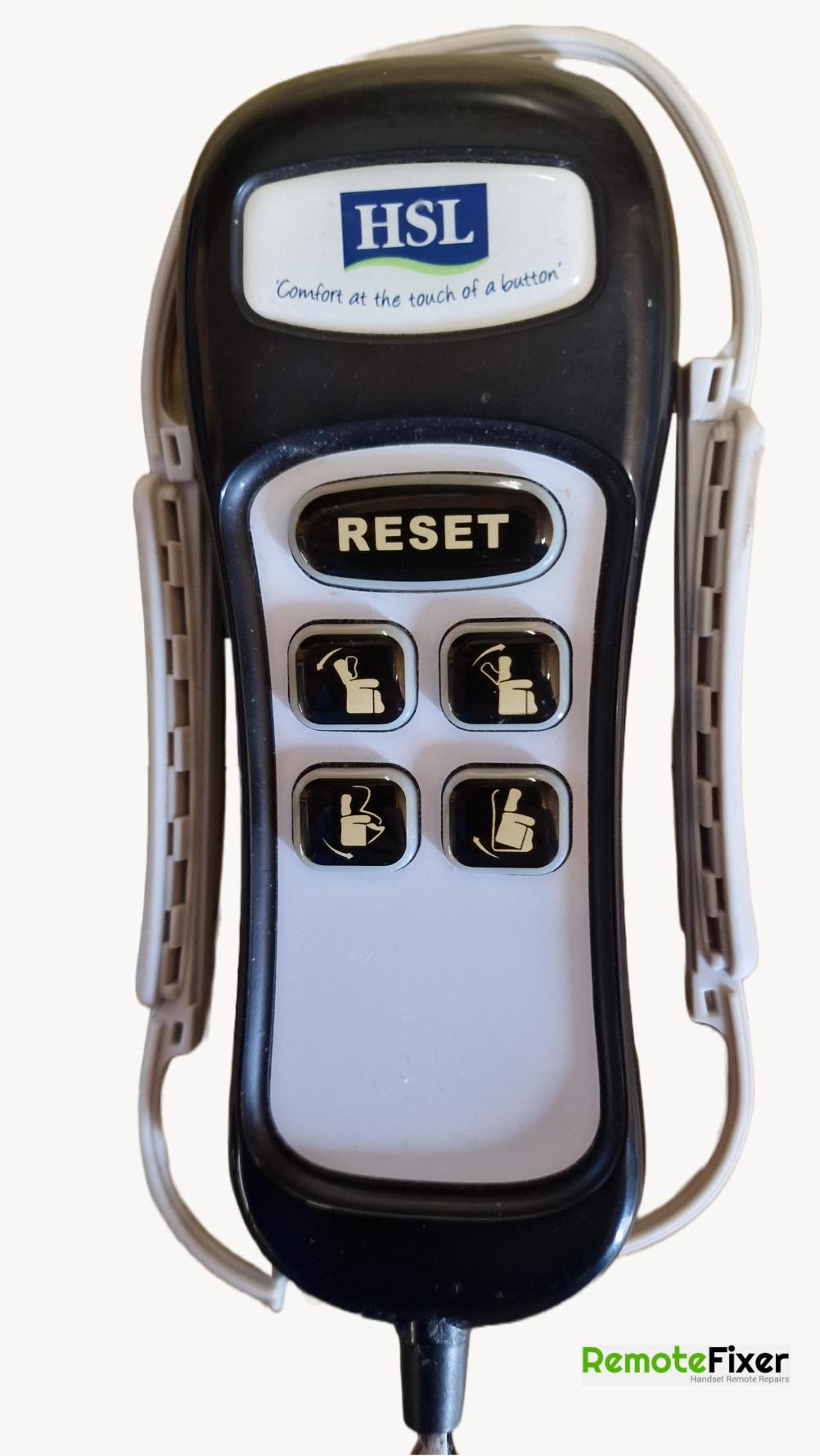 Linton petite dual rise and recline Remote Control - Front Image