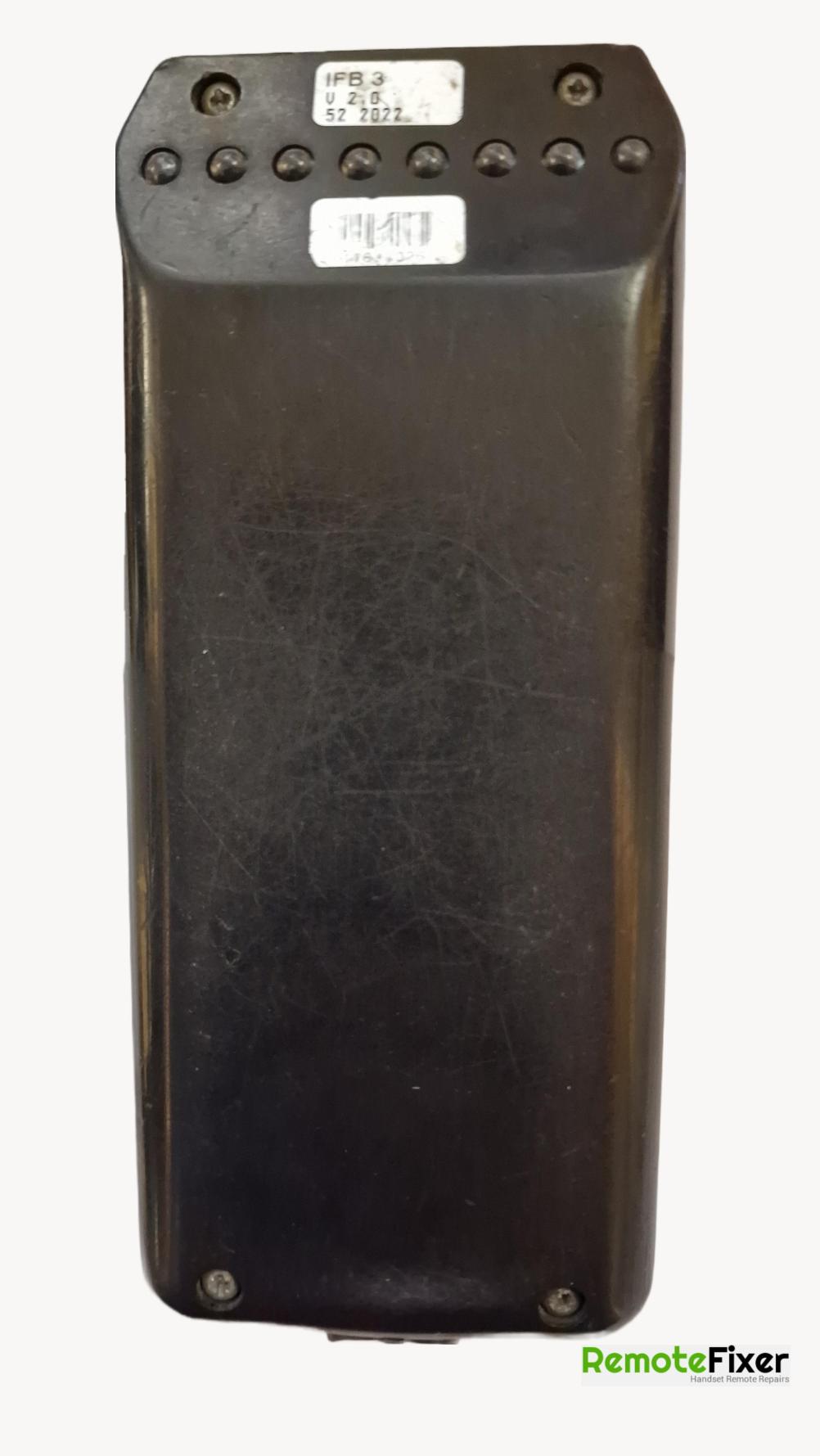 MAHA  Remote Control - Back Image