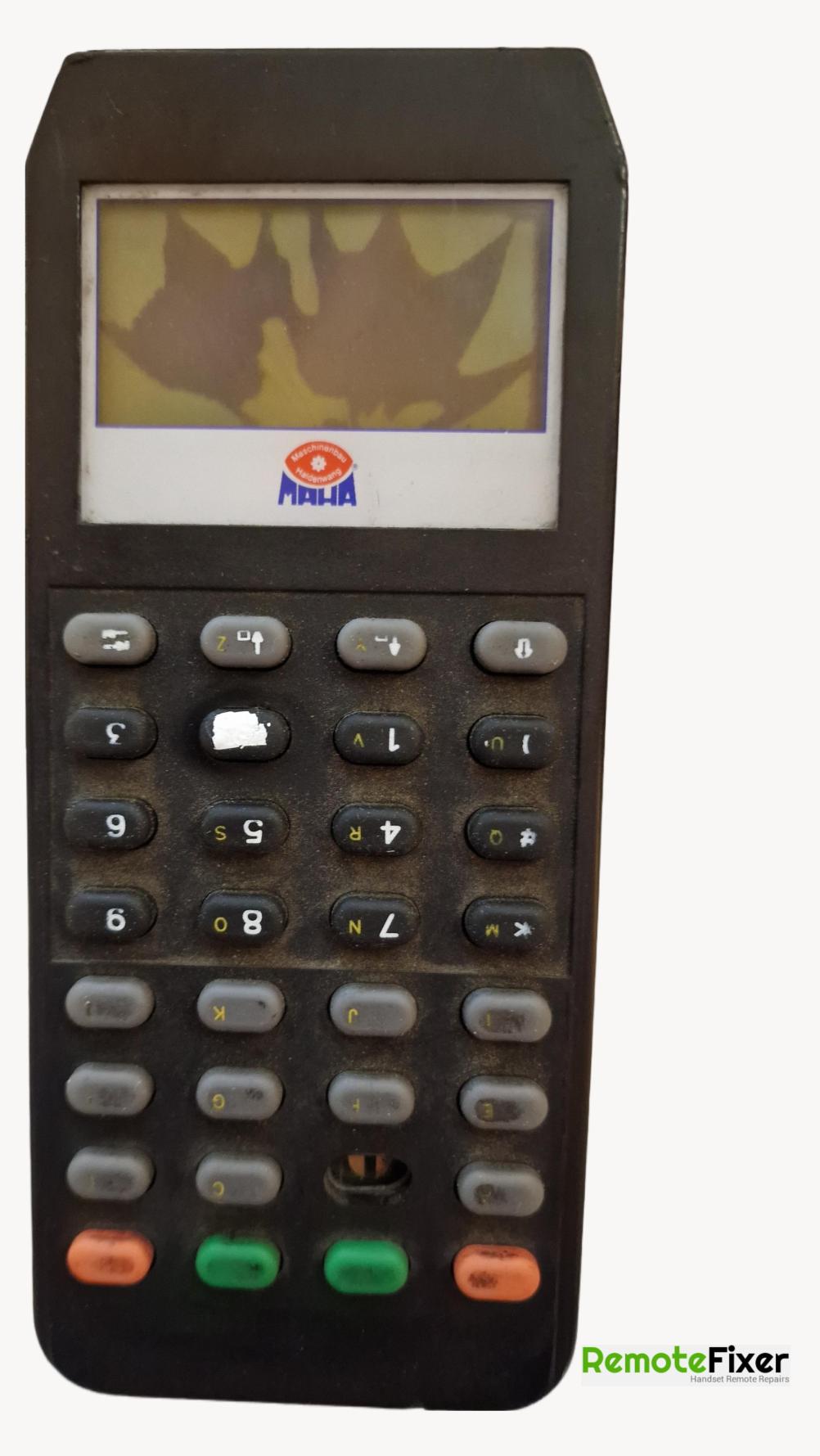 MAHA  Remote Control - Front Image