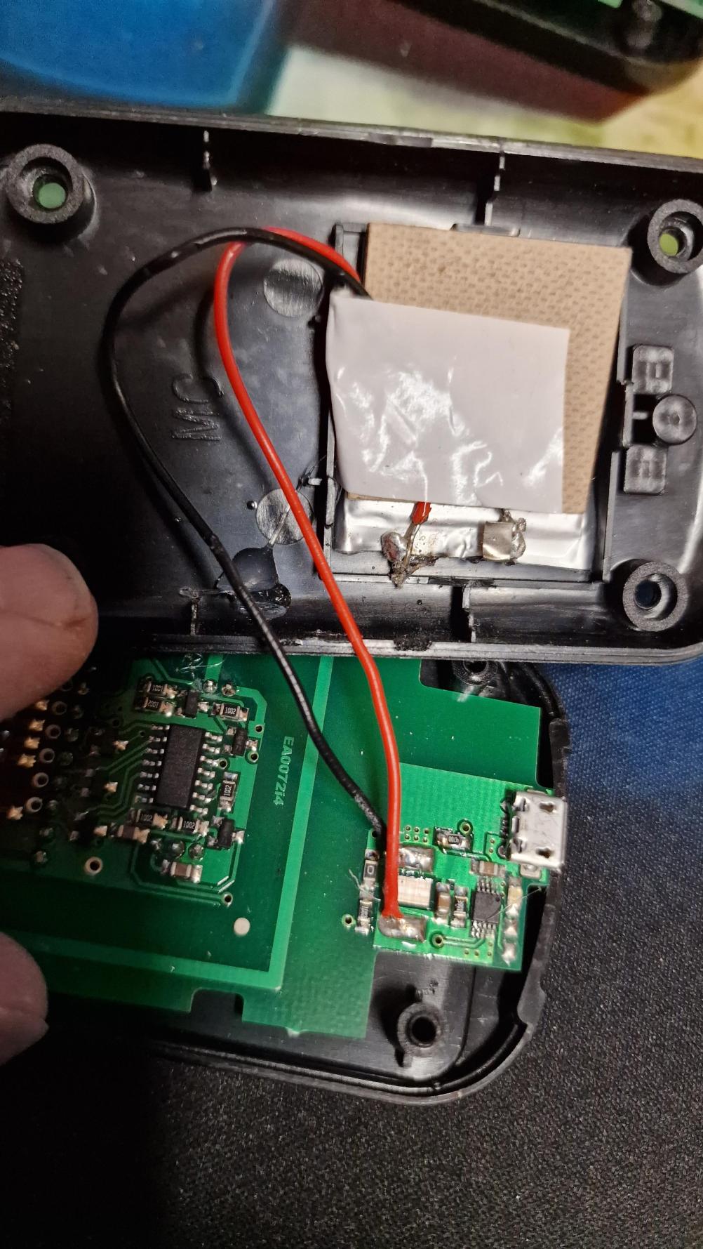 Motocaddy S7 Remote Control - Inside Image