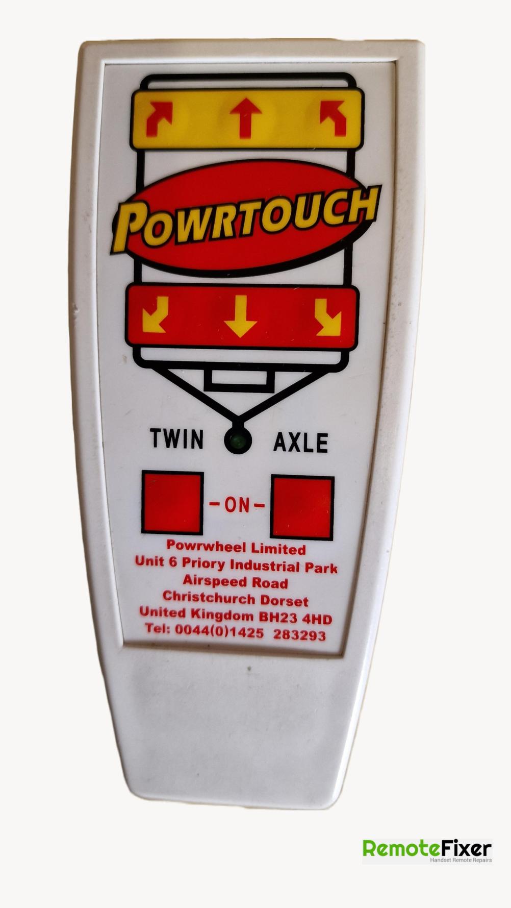 Powertouch  Remote Control - Front Image