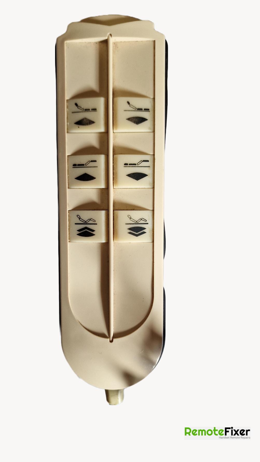 Dunlopillo  Remote Control - Front Image