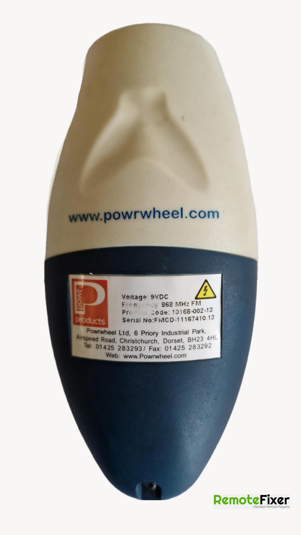 Powerwheel  Remote Control - Back Image