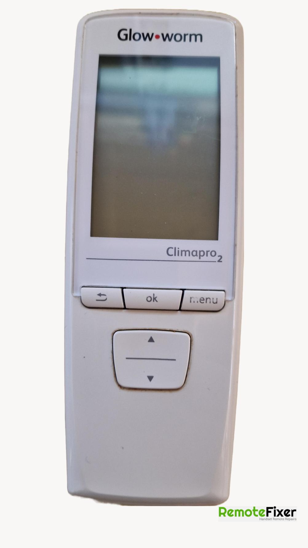 Glow-Worm  Climapro2 Remote Control - Front Image