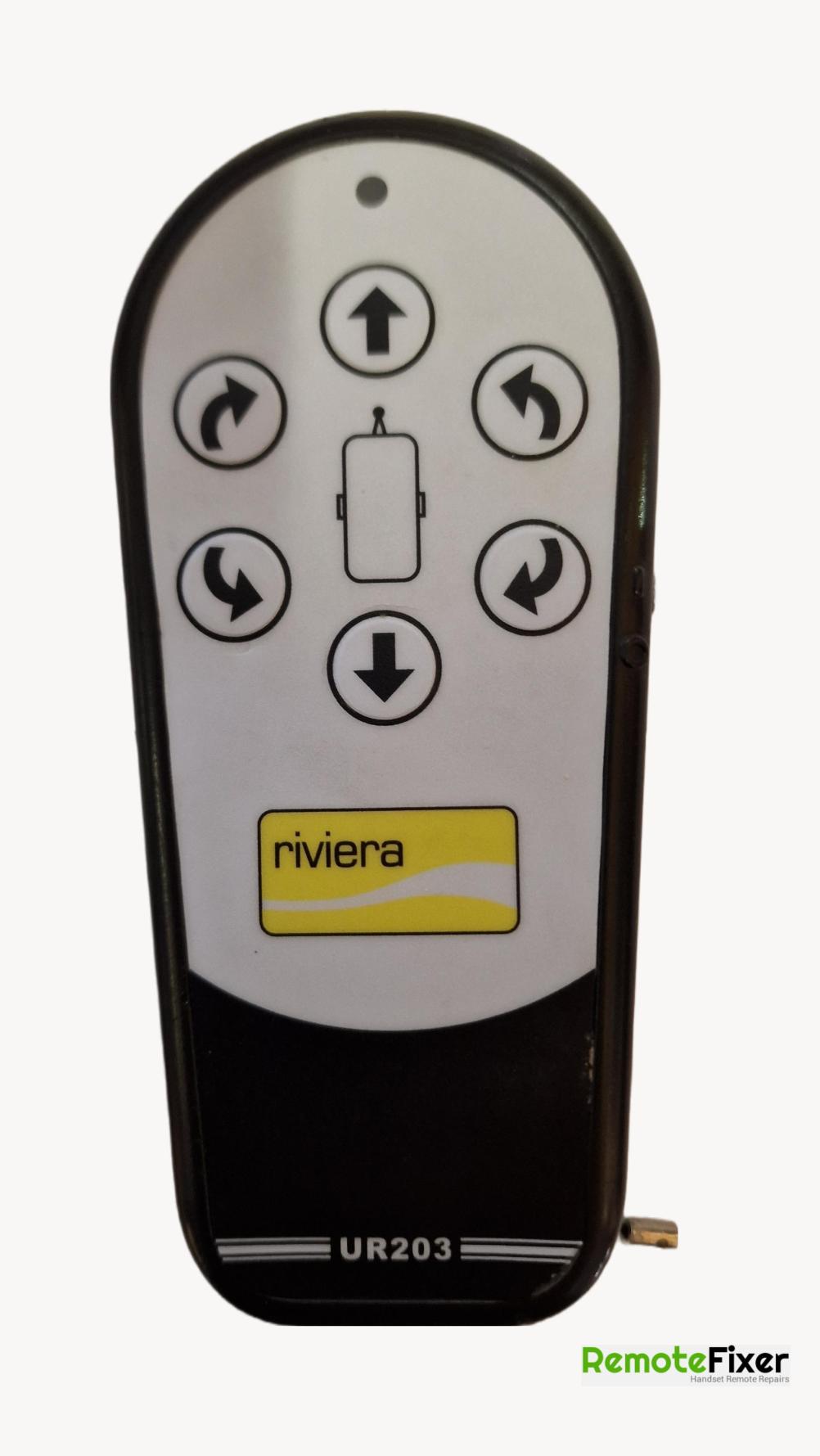 Rivera  UR203 Remote Control - Front Image