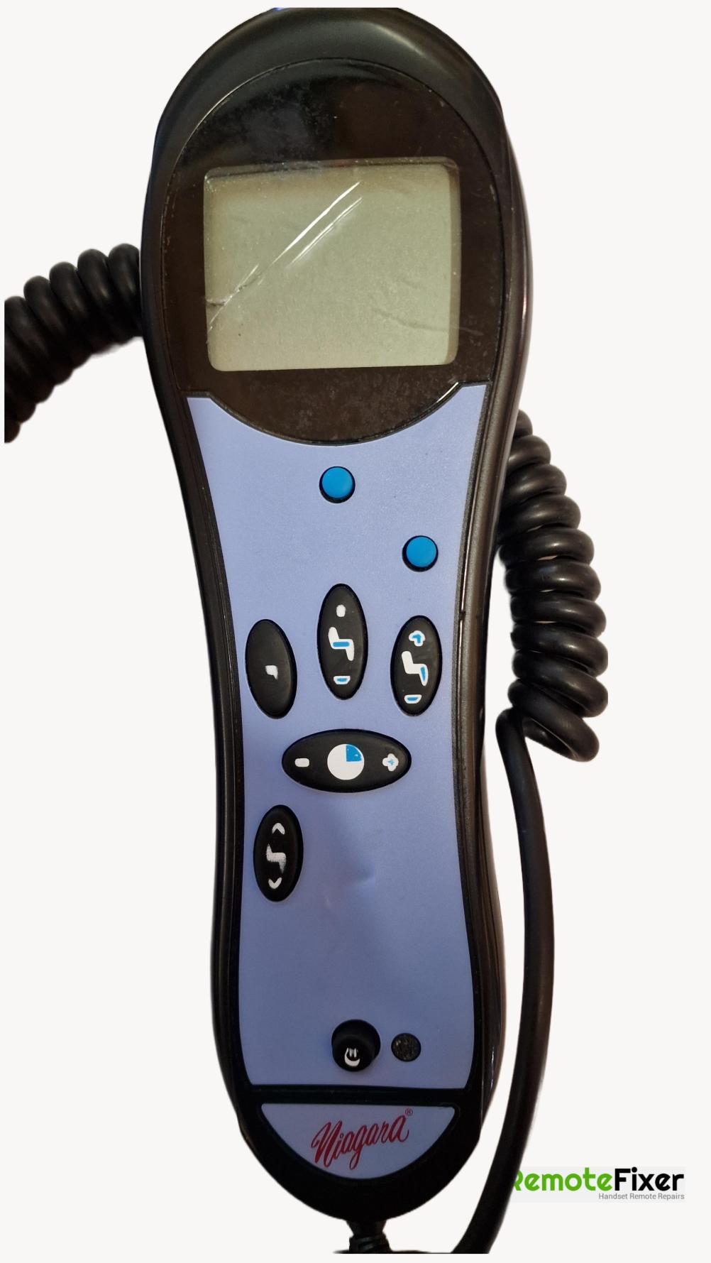 Adjustamatic therapy  Remote Control - Front Image