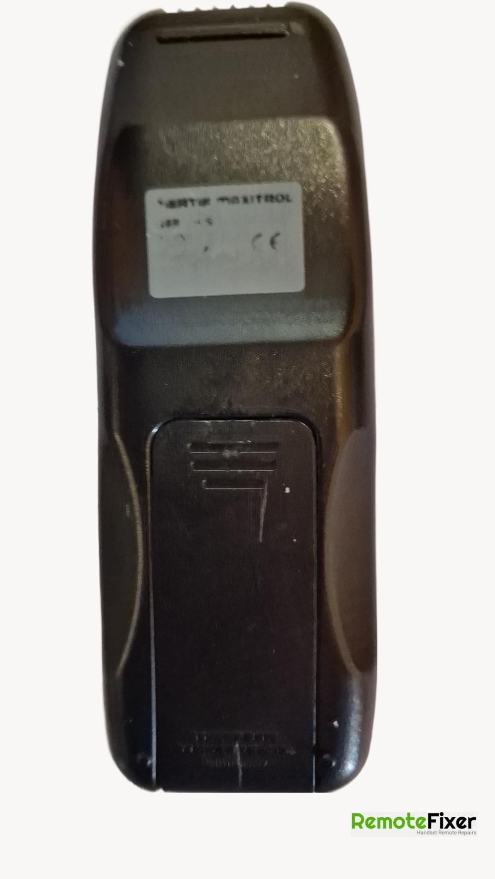 Mertik maxitrol Remote Control - Back Image