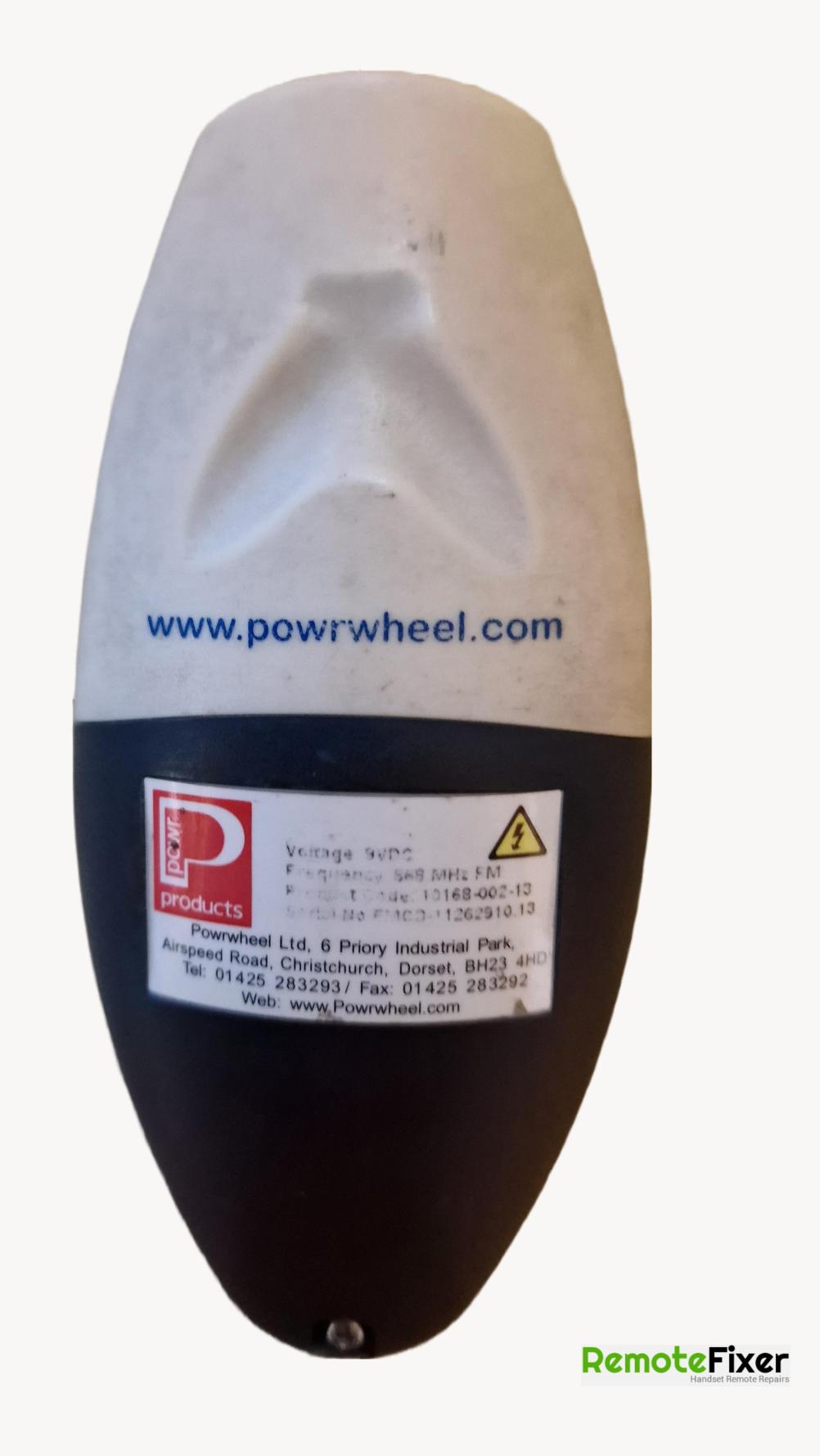 Powertouch  Remote Control - Back Image
