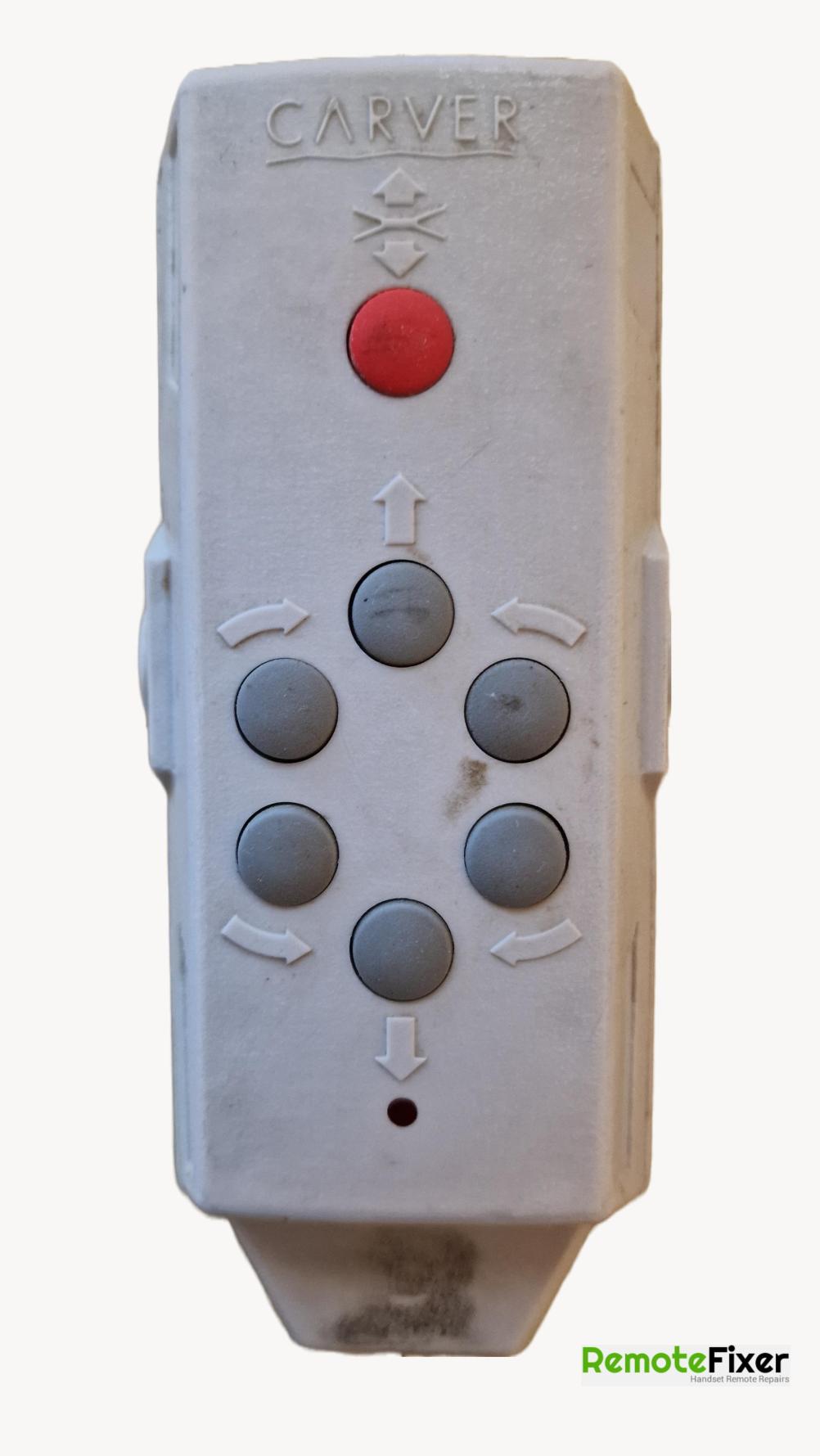 Carver  Remote Control - Front Image