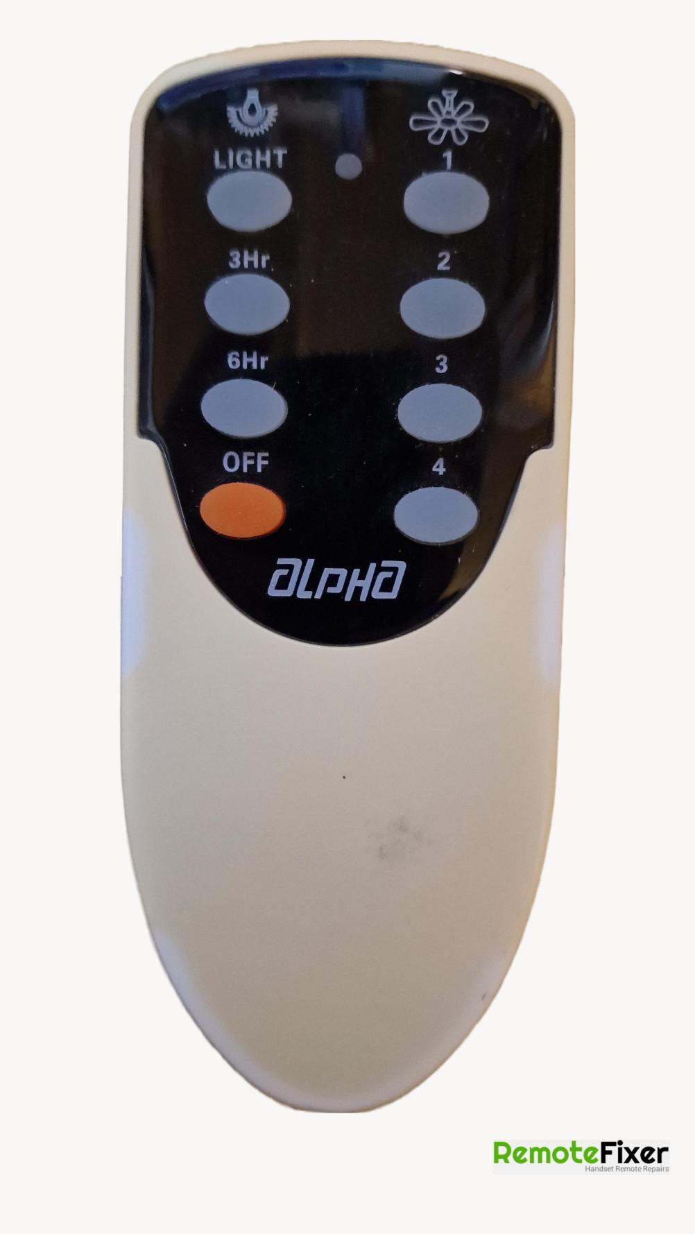 Alpha  Remote Control - Front Image