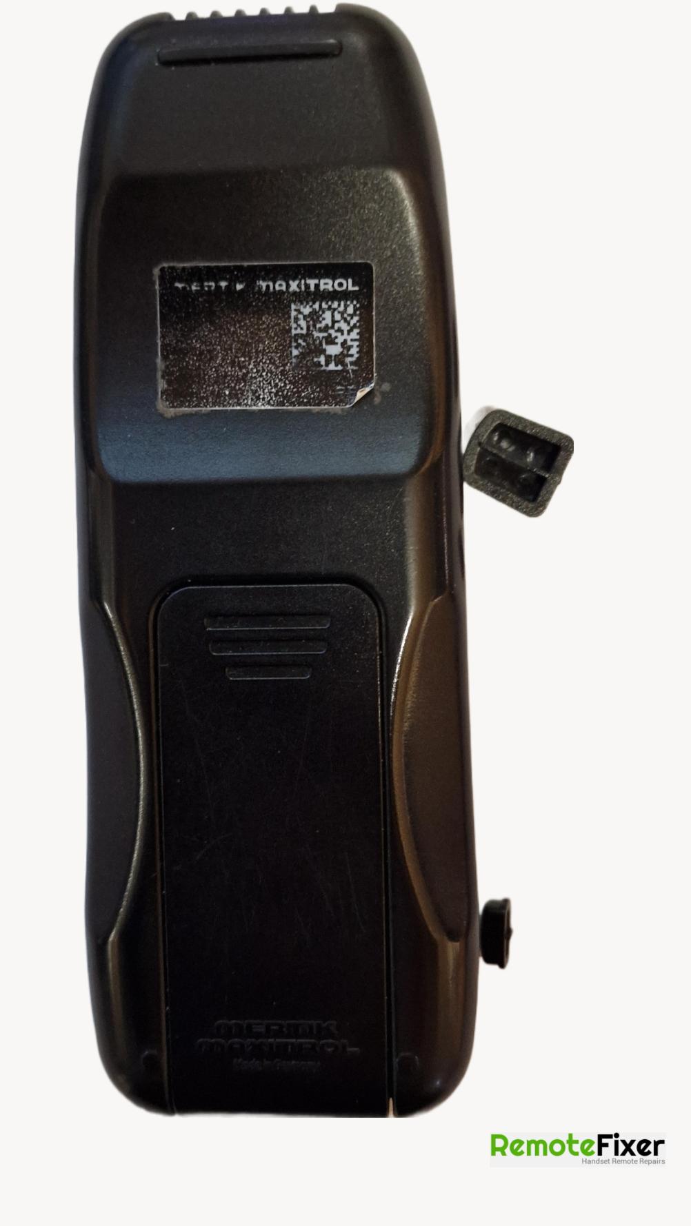 Gazco fire  Remote Control - Back Image