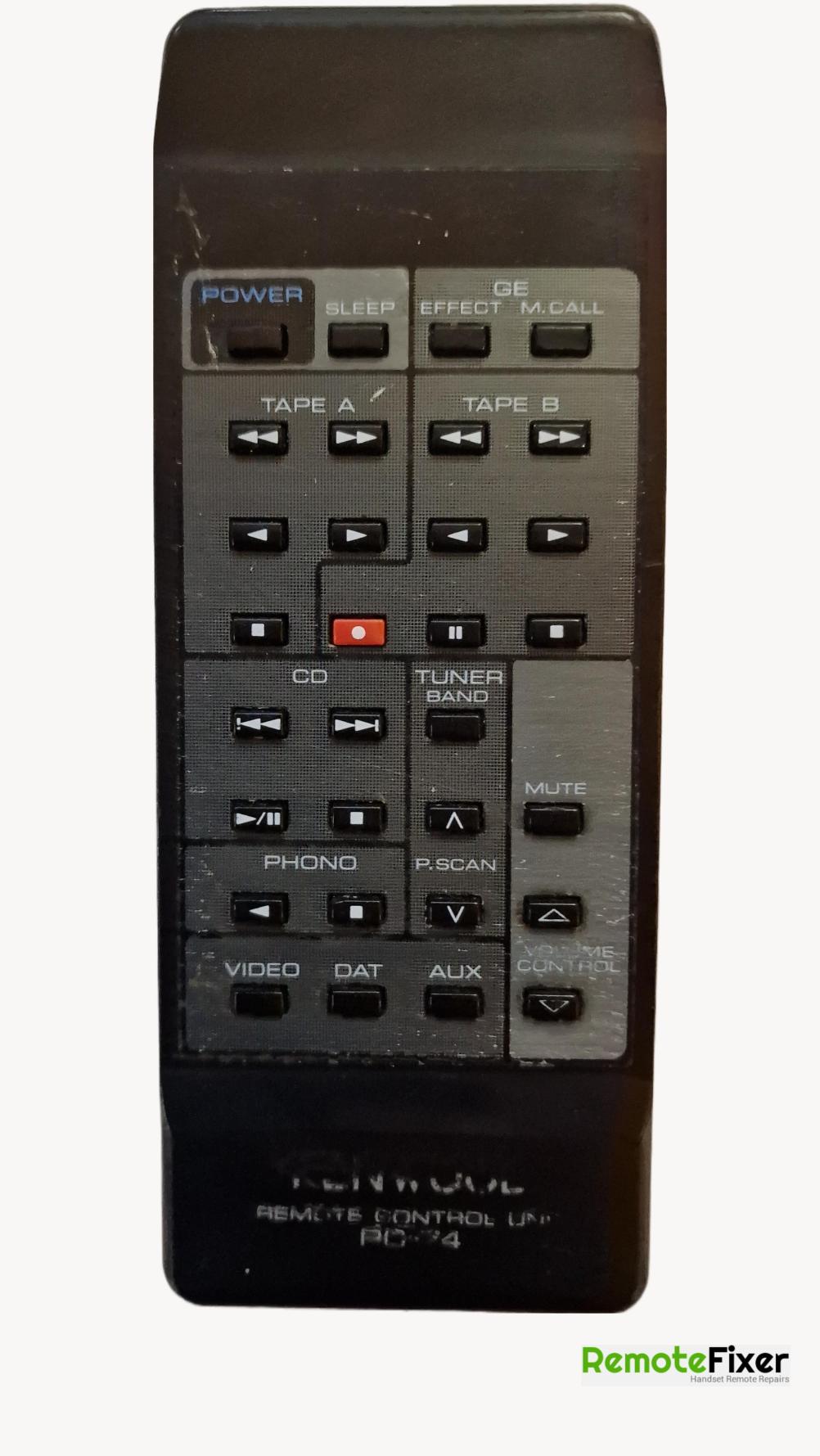 Kenwood  Remote Control - Front Image